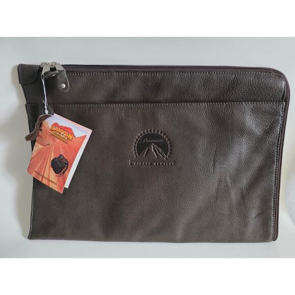 Canyon Outback Leather Other - Canyon Outback Leather Portfolio Zipper Document Case Brown NWT
